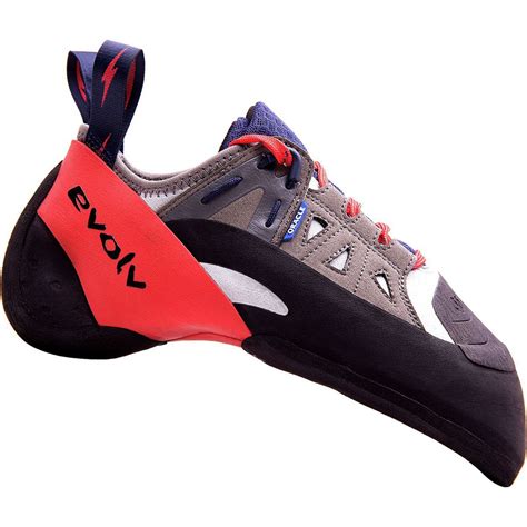 steep bouldering shoes.